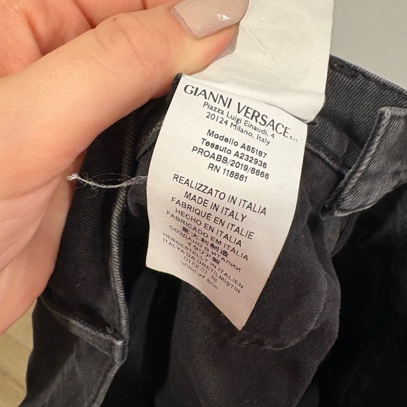 Versace -Woman’s Black Jeans - Picture 9 of 16
